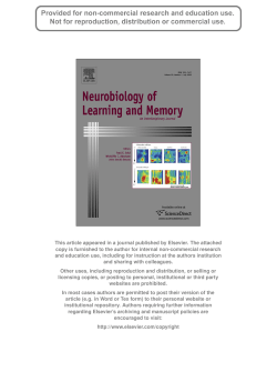 Effects of pre-learning stress on memory for neutral, positive and