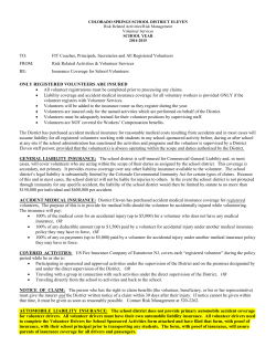 COLORADO SPRINGS SCHOOL DISTRICT ELEVEN