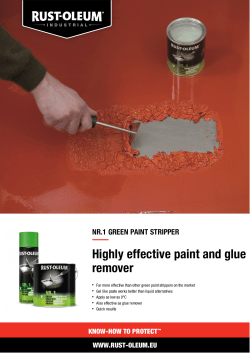nr.1 green paint stripper