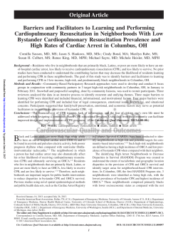 Print - Circulation: Cardiovascular Quality and Outcomes
