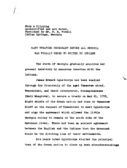 From a Clipping unidentified and not dated, furnished by Mr. W. B.