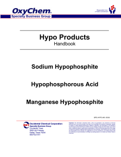 Hypo Products