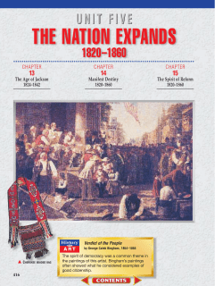 Chapter 13: The Age of Jackson: 1824-1842