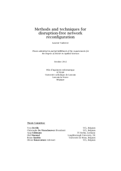 Methods and techniques for disruption