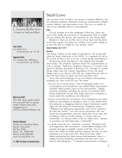 Study Guides - Consumerism.pmd