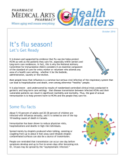 October 2016 - Medical Arts Pharmacy