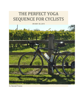 the perfect yoga sequence for cyclists