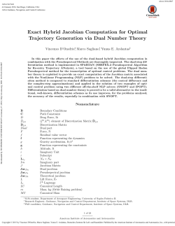 Exact Hybrid Jacobian Computation for Optimal Trajectories via
