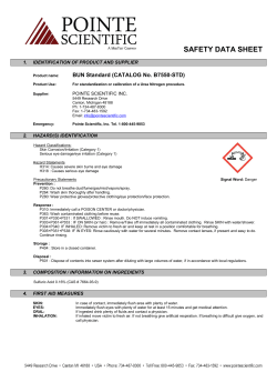 B7550-STD - Pointe Scientific