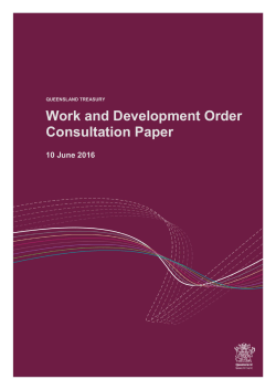 Consultation Paper - Queensland Alliance for Mental Health