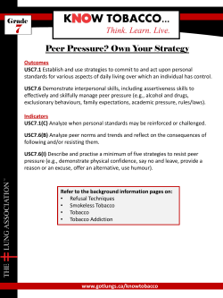 Peer Pressure? Own Your Strategy