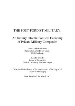 Thesis - Griffith University