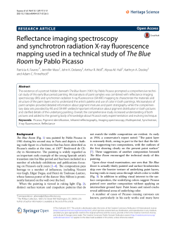 Favero et al., Reflectance imaging spectroscopy and synchrotron