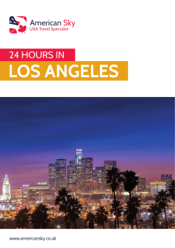 los angeles - Tropical Sky