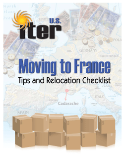 Moving to France