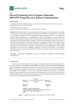 Toward Exploring Novel Organic Materials: MP4