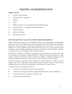 CHAPTER 1 STANDARD PRACTICES