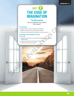 7 The Edge of Imagination