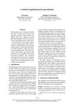 A model of rapid phonotactic generalization