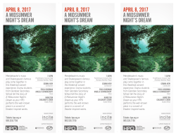 april 8, 2017 a midsummer night`s dream april 8, 2017 a