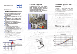 Tester flyer - MRS Electronic GmbH