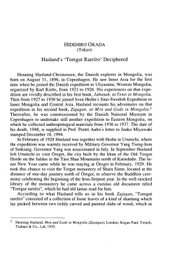 Haslund`s "Toregut Rarelro" Deciphered