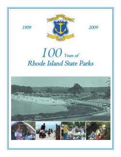 100 Years of Rhode Island State Parks