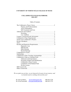 Collaborative Piano Handbook