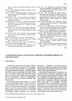 A methodological footnote: Sampling and replicability in