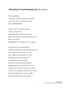 1 “MAYBE DATS YOUWR PWOBLEM TOO” BY JIM HALL