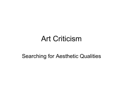 Art Criticism