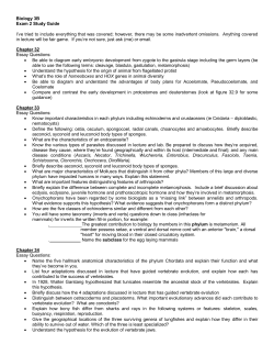Biology 3B Exam 2 Study Guide I`ve tried to include everything that