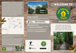 The Salford Trail leaflet (Adobe PDF format, 1.3mb)