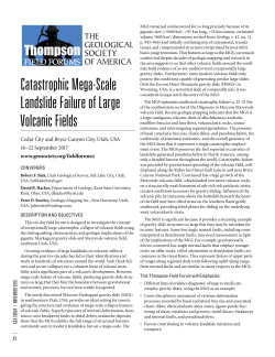 Catastrophic Mega-Scale Landslide Failure of Large Volcanic Fields