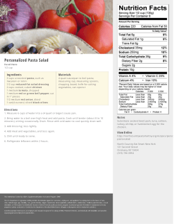 Print Recipe - North Country Eat Smart New York