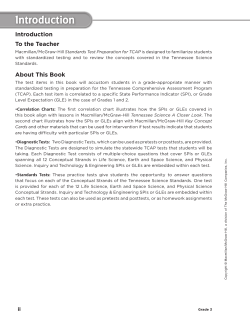 Introduction - Macmillan/McGraw-Hill