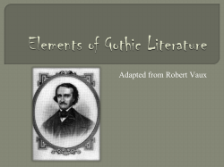 Elements of Gothic Literature