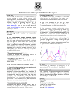 Performance and efficiency of internal combustion engines