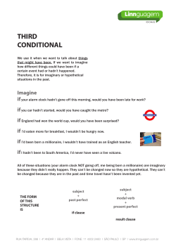 third conditional