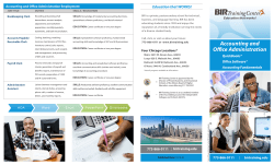 Accounting and Office Administration