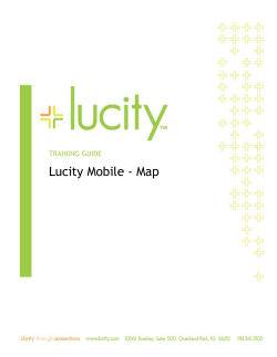 Lucity Mobile - Map - Lucity Help Search