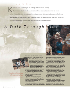 A Walk Through Time - Arizona State University