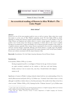 Print this article - International Journal of Human Sciences