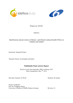 here - IDEFICS Study