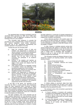 general - JNU Admissions