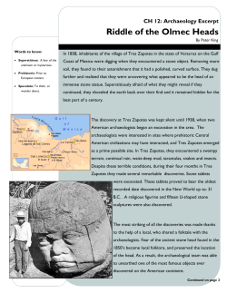 Riddle of the Olmec Heads