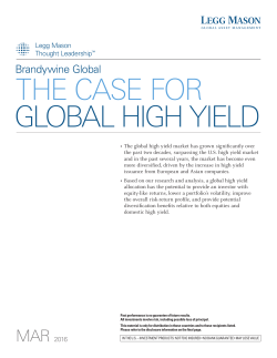the case for global high yield
