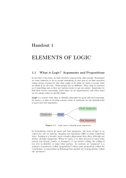 elements of logic