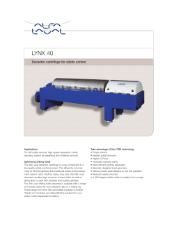 LYNX 40 - Alfa Laval