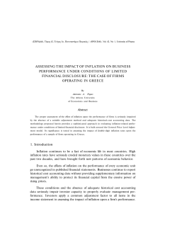 assessing the impact of inflation on business
